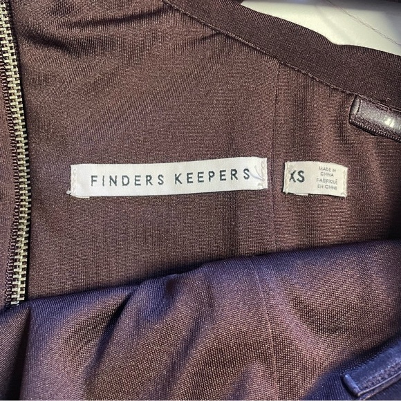 Finders Keepers Marsala Be Still Dress Maroon/Burgundy Size XS - Picture 3 of 8